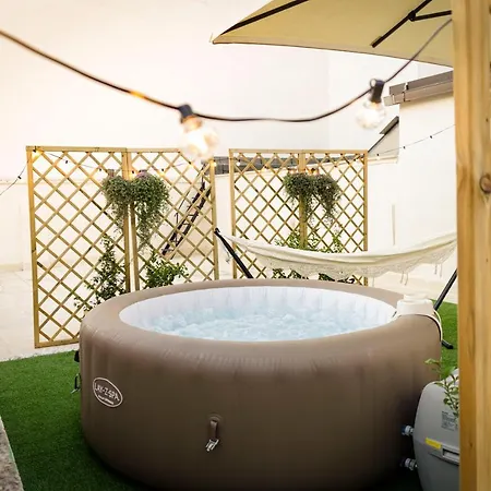 Appartement [apulialux] Penthouse&garden Con Spa In Centro